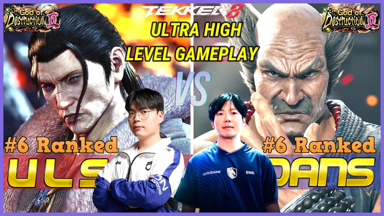 T8 ▰ ULSAN (#6 Ranked Dragunov) Vs QUDANS (#6 Ranked Heihachi) ▰ Tekken 8 High Level Gameplay