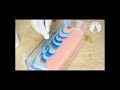 How to make "Butterfly swirl without using dividers ". Cold process soap #shorts