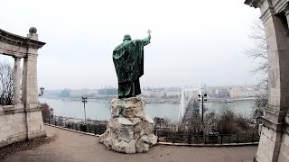 ⁴ᴷ⁵⁰ Walking Budapest 🇭🇺 from Várkert Bazár to Gerard of Csanád Monument