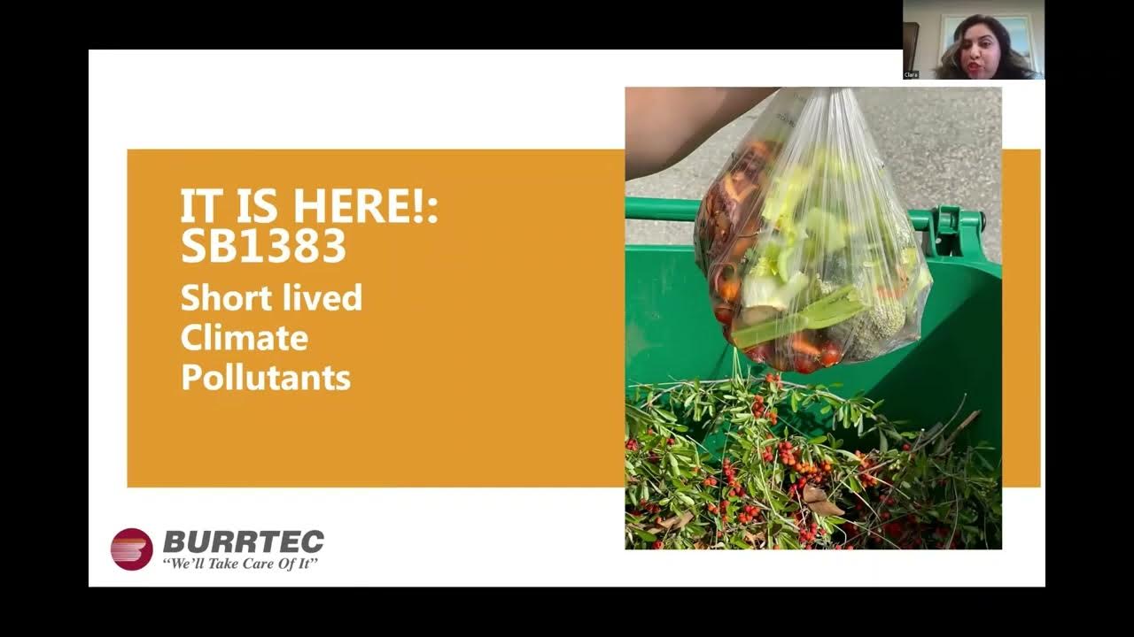 Burrtec's Organics Recycling Webinar YouTube
