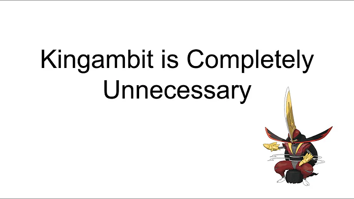 A PowerPoint about Kingambit