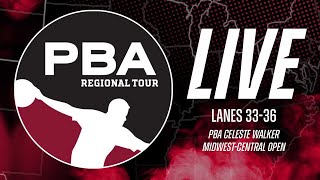 LIVE | LANES 33-36 | A SQUAD QUALIFYING | 2025 PBA Celeste Walker Midwest-Central Open