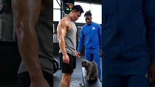 What If Cat Works Alongside a Professional Athlete 🏋️♂️🐱