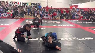 Camryn submits male opponent at Arizona NAGA Tournament