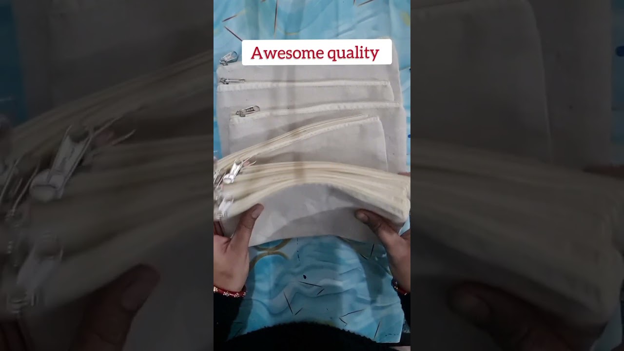 Canvas pouch from meesho 