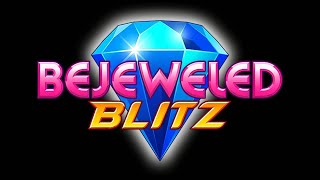 Bejeweled Blitz - Clip 1: Good Score With Green Thunder Rare Gem & Funny Star Gem Glitch (Android)