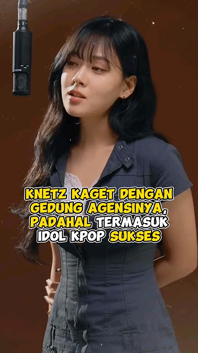 Knetz kaget dengan gedung agensinya, padahal termasuk idol kpop sukses #kpop #shorts