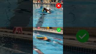 Freestyle Mistakes Incomplete Pull & Cross-Over Entry