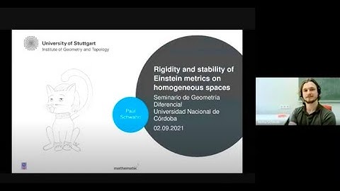 Paul Schwahn (University of Stuttgart): "Rigidity and stability of Einstein metrics on hom spaces"