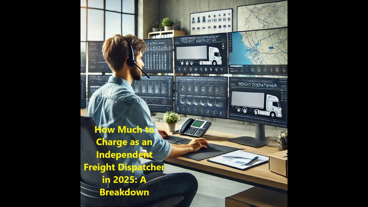 How Much to Charge as an Independent Freight Dispatcher in 2025 A Breakdown