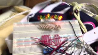 Parallel port interfacing: Blinking light lecture