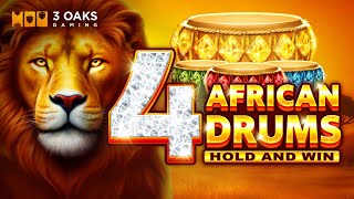 3 Oaks Gaming Raises The Tempo With 4 African Drums Hold And Win 5X3