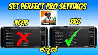 How to Set Perfect Pro Sitting In BGMI | 2.5 Must Enable Pro Setting's | Bgmi Kannada