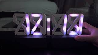 6 Segment Clock Showcase