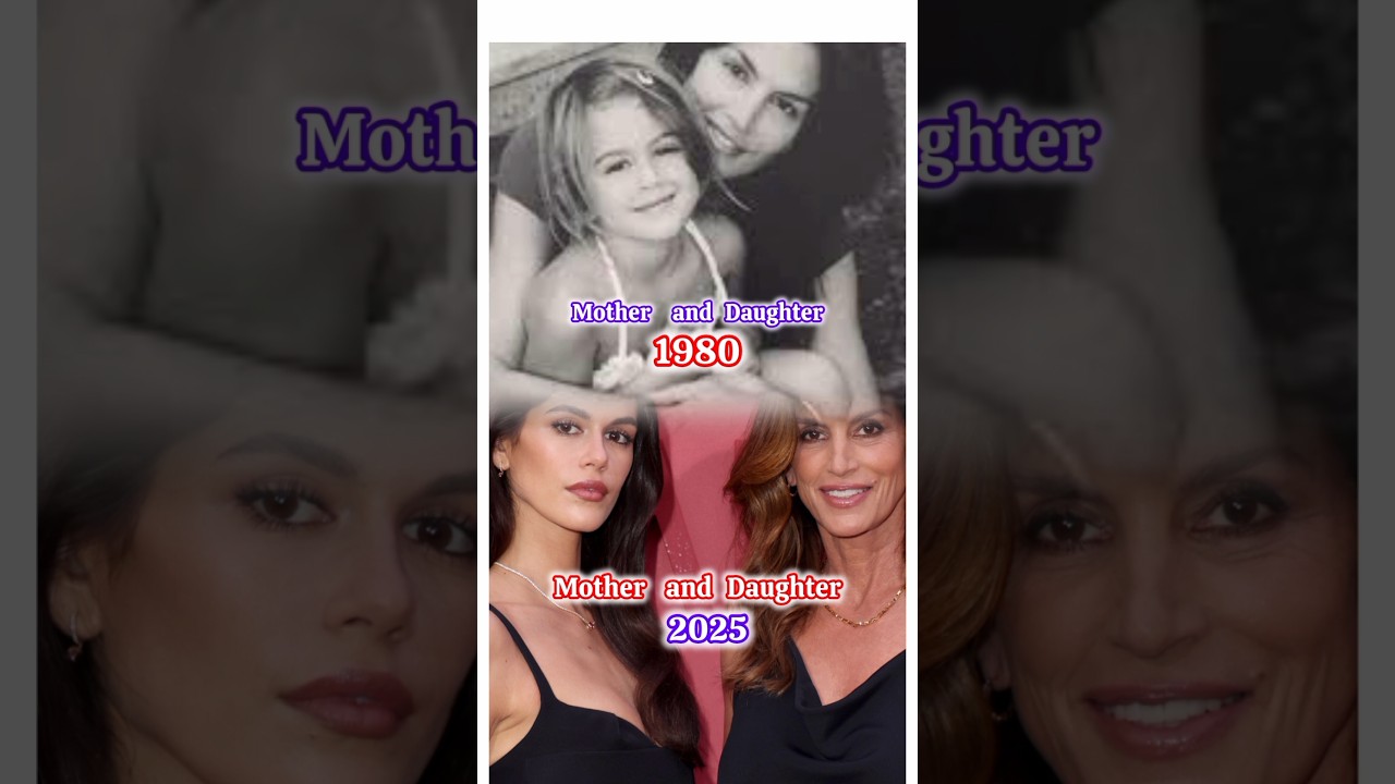 Celebrity Moms & Daughters – How Time Has Changed Them!