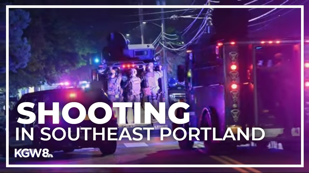 2 people in custody after Southeast Portland shooting - YouTube