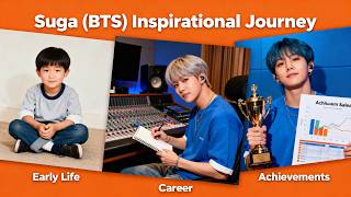 Suga (BTS) Inspirational Journey | Early Life, Career & Achievements