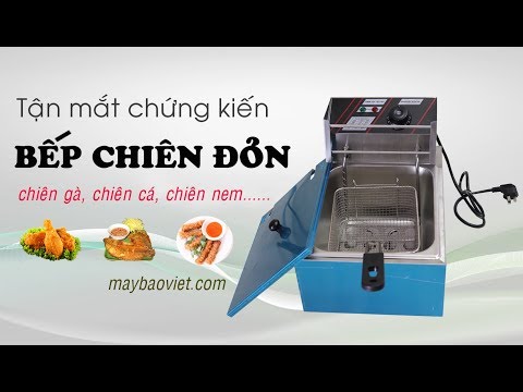 Video Vào bếp với bếp chiên nhúng điện - Máy Bảo Việt - youtube