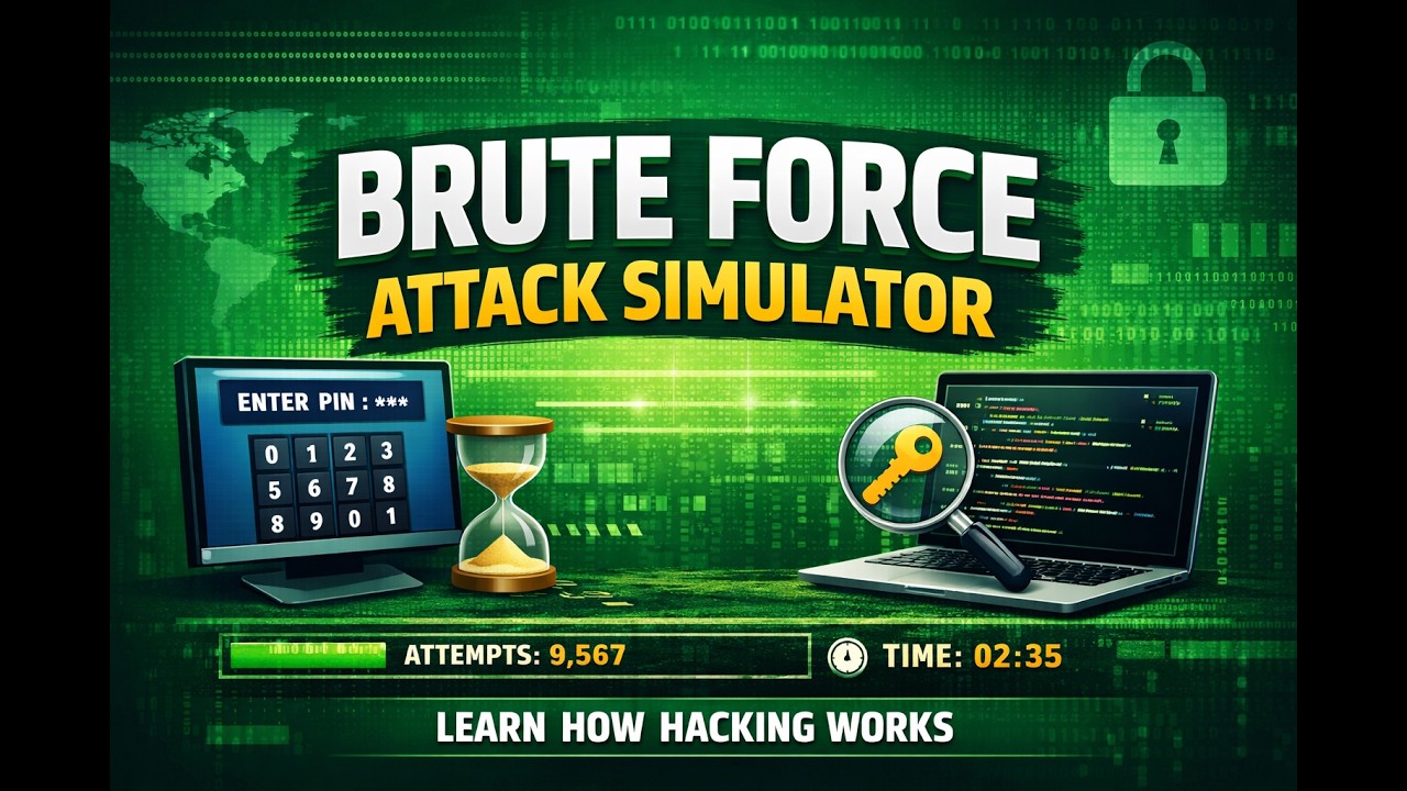 How Brute Force Password Attacks Actually Work | Python Demo - YouTube