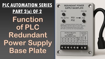How a Redundant Power Supply Baseplate Works in PLC