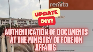 How to Authenticate your Documents at the Ministry of Foreign Affairs in Nigeria