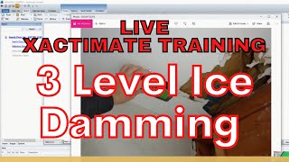 Free Xactimate Training - 3 Level Ice Damming | Adjuster University