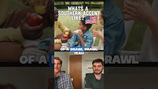 What's a Southern accent like? #british #culture #american #accent #reaction