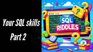 Top 400 SQL Riddles | Test Your SQL Skills! Part 2 Sql Query Multiple Choice Question With Answer Sql Quiz Part 2