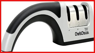 Chef'sChoice 4643 Manual Knife Sharpeners 15 and 20-Degree for Serrated and Straight Knives Diamond