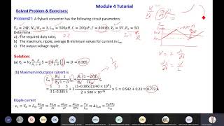 ELEC3500 Module 4 Week 11 Tutorial 1