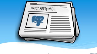 DAILY POSTgreSQL