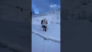 Khumbu Icefall Mount Everest luckydavewatson everest viral mounteverest amadablam