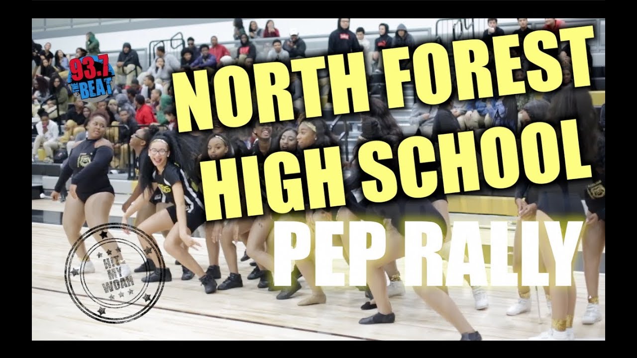 93.7 The Beat High School Takeover Tour | North Forest High School | Hit My Woah