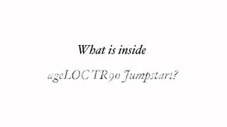 UNBOXING - ageLOC TR90 Jumpstart