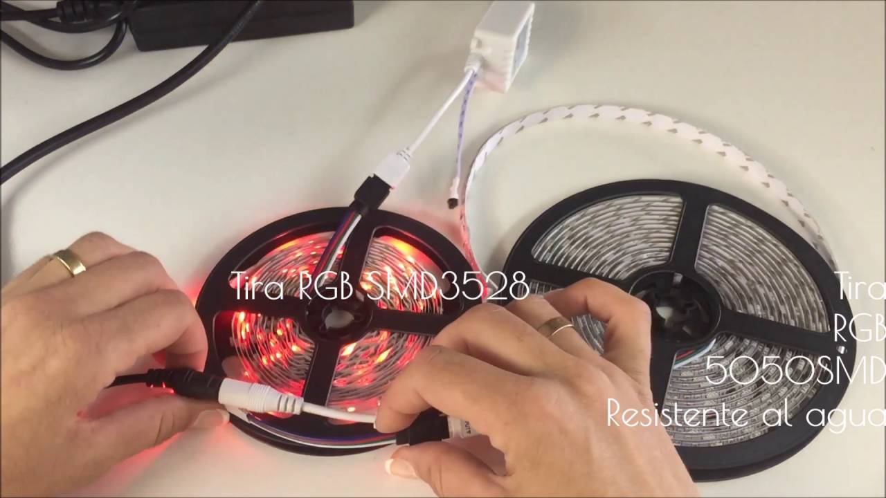 Amplificador para empalmar tiras de LED RGB tabletop simulator