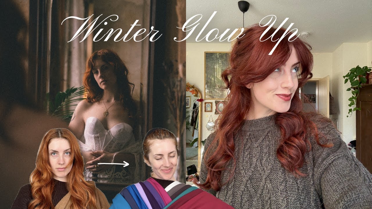 winter glow up: farbanalyse & neue haare | vlog