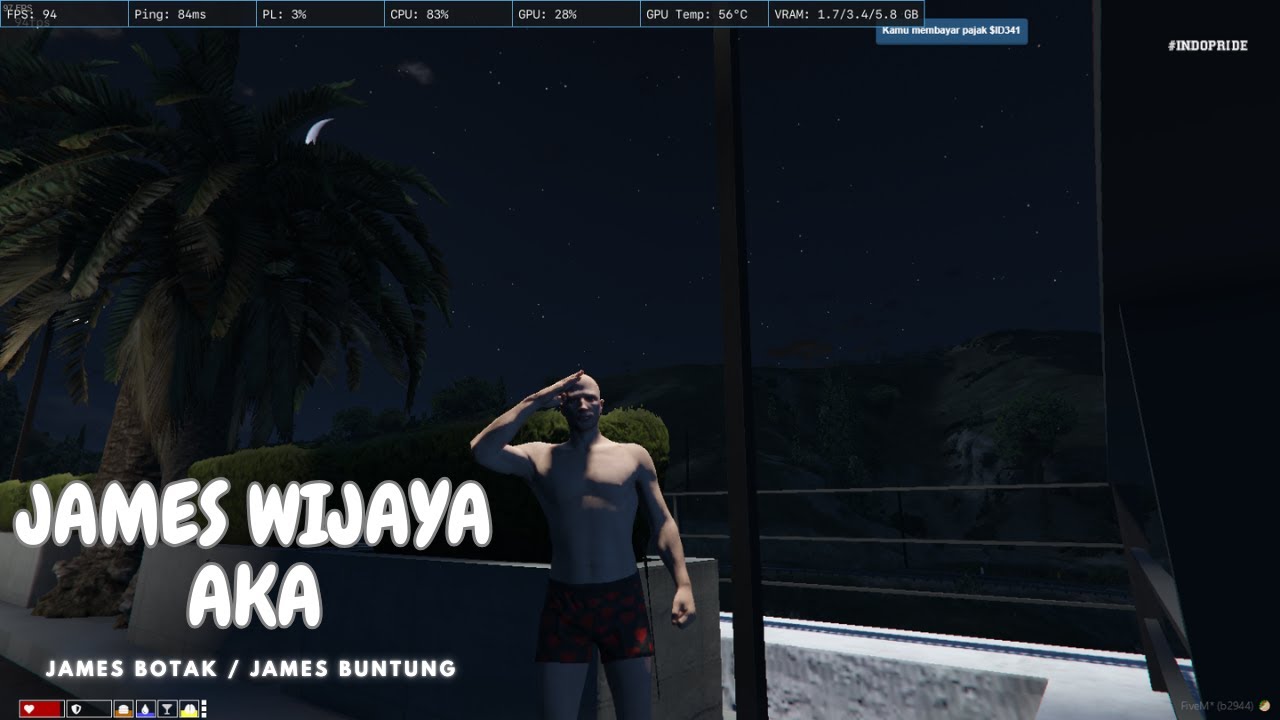 JAMES BOTAK BALIK LAGI! GTA RP INDONESIA - YouTube