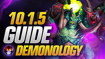 Patch 10.1.5 Demonology Warlock DPS Guide! New Talents, Builds, Rotations and More!