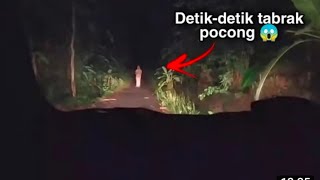 detik2 mobil ini tabrak pocong penunggu gubuk hutan larangan