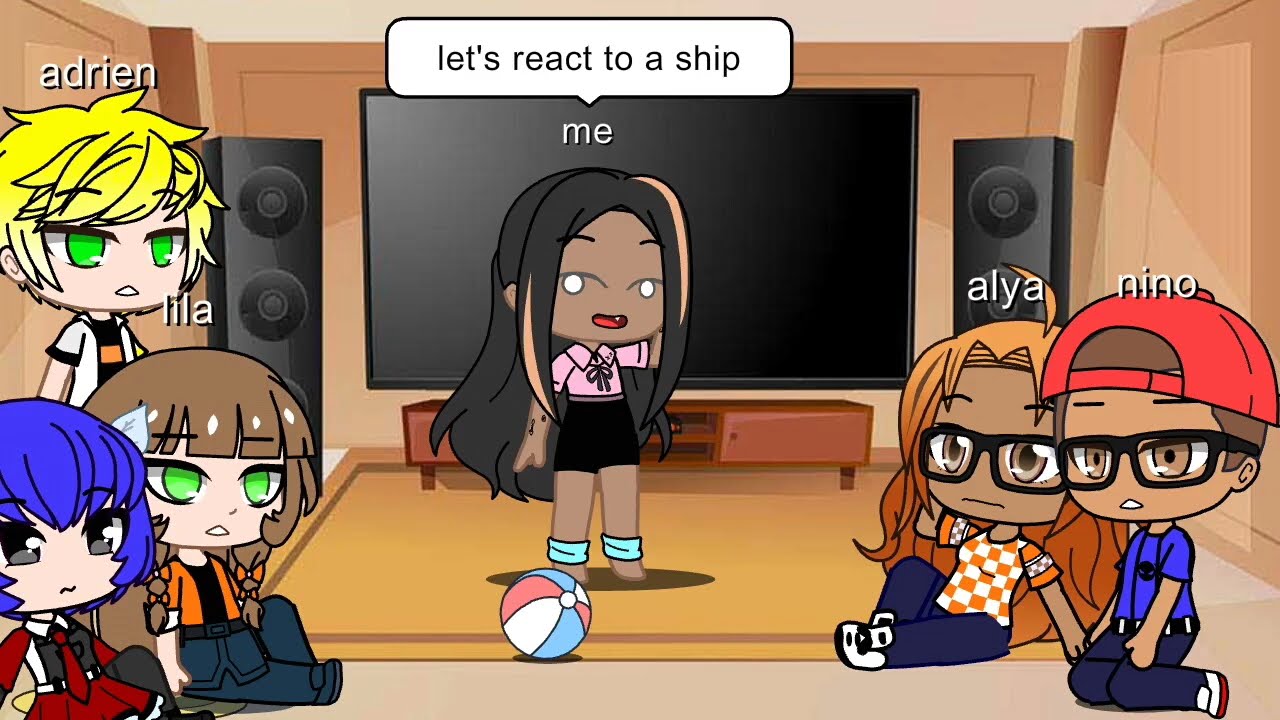 🍡MLB react to Marinette and Luka as Shinobu and giyuu 🍡 part 1/2🍡👑