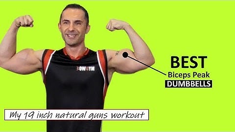 BEST Biceps Workout With Dumbbells At Home