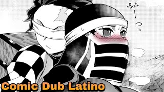 Esa no es una Espada 😏🔥 | Comic Dub Latino - Kimetsu no Yaiba