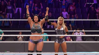 WWE 2K22 myRISE Bad Babe vs Trish Stratus 1440p HD 60fps