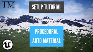 Procedural Auto Material Landscape Tuto