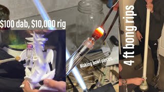 Homies and I Smoke GRAM ROSIN DABS out of a $10,000 RIG (Day In The Life)