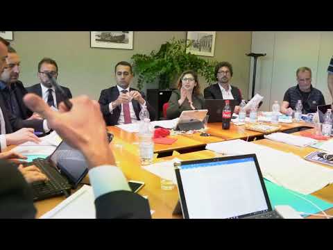 12 Maggio M5S incontra Lega Tavolo Contratto - 12 Maggio M5S incontra Lega Tavolo Contratto