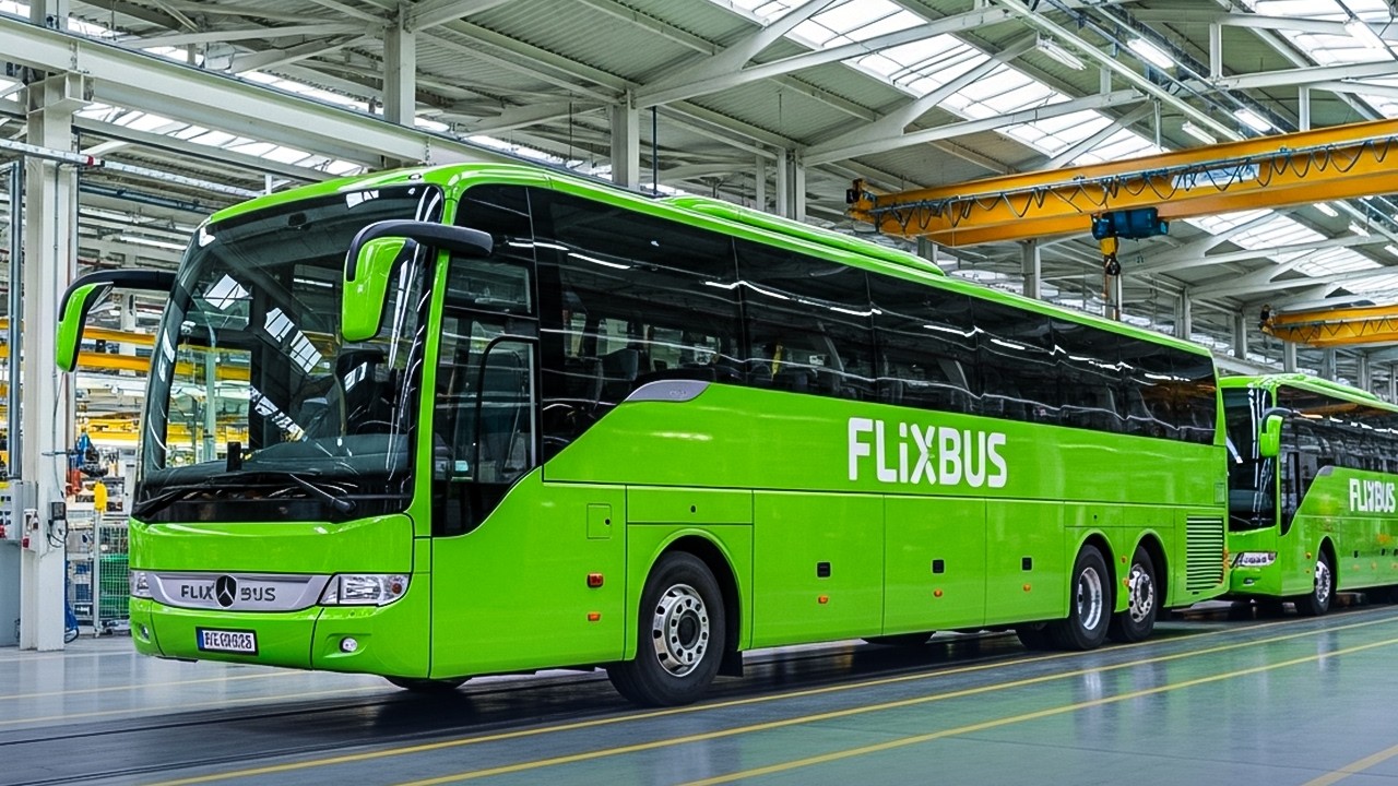 How FlixBus Builds Thousands of Buses | Inside a Modern European Factory