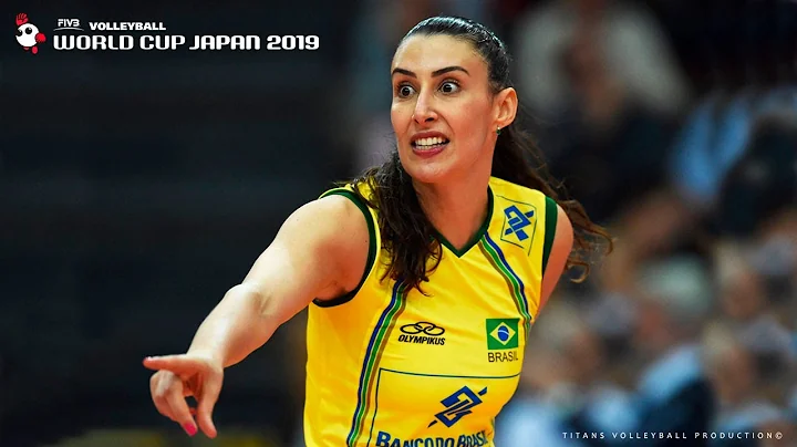 Sheilla Castro De Paula Blassioli - Best Volleyball Actions | World Cup Japan 2019