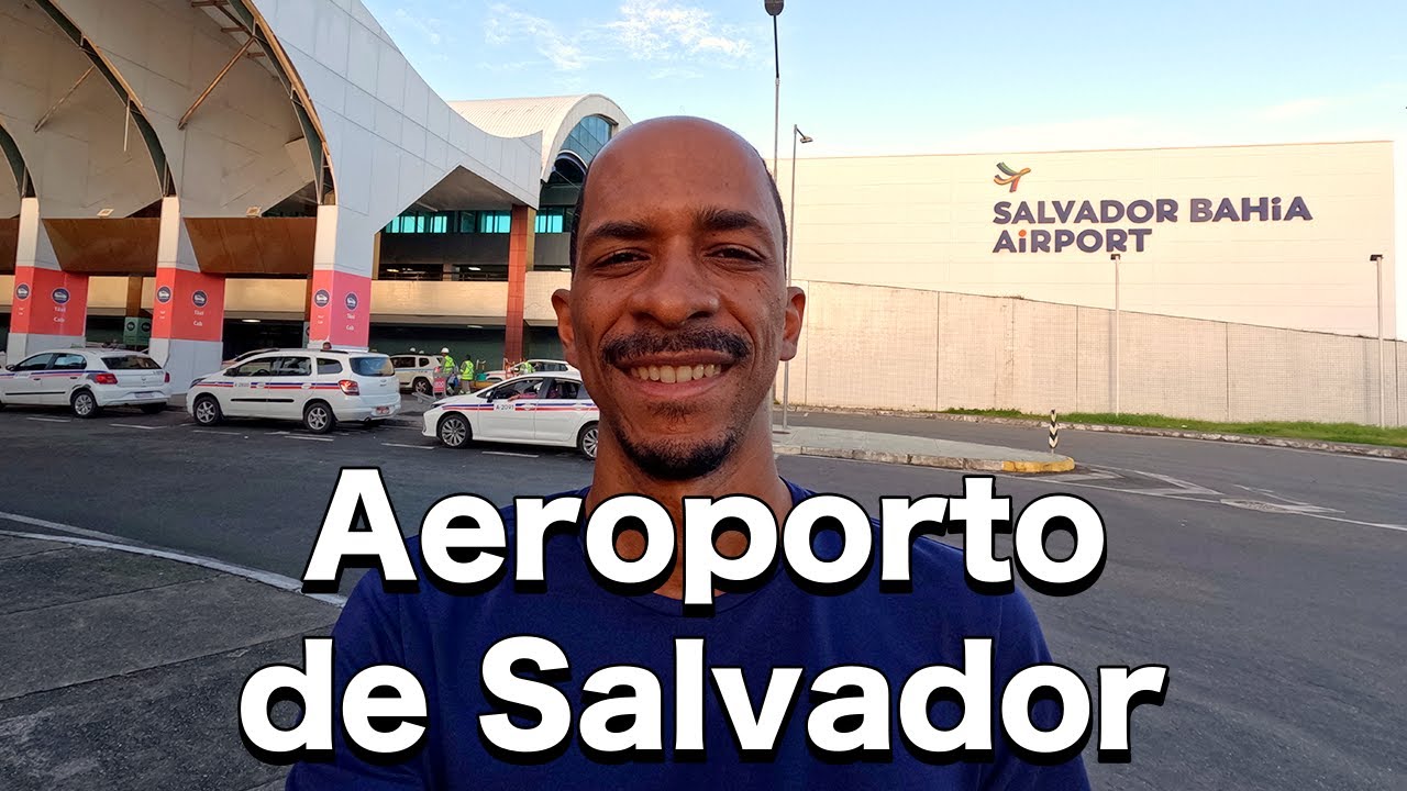 Como é o AEROPORTO DE SALVADOR SSA e COMO CHEGAR NO METRÔ