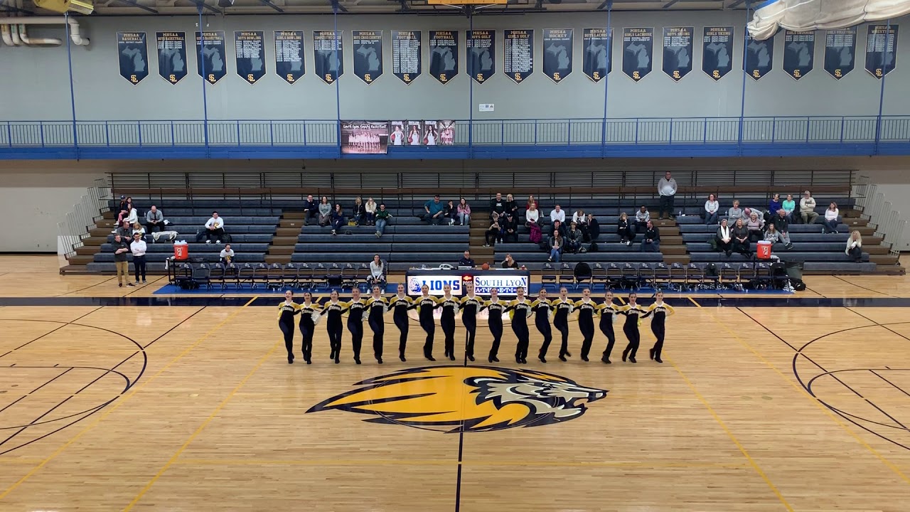 South Lyon Varsity Pom States Routine 2020 - YouTube
